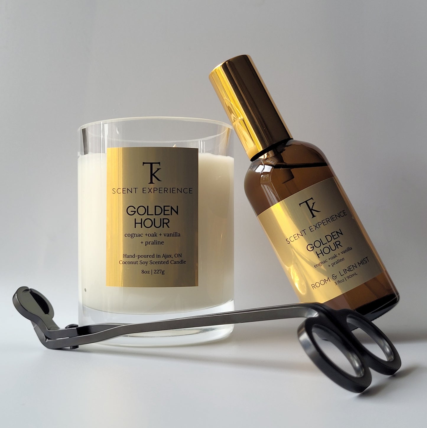 WICK TRIMMER WITH VELVET BAG