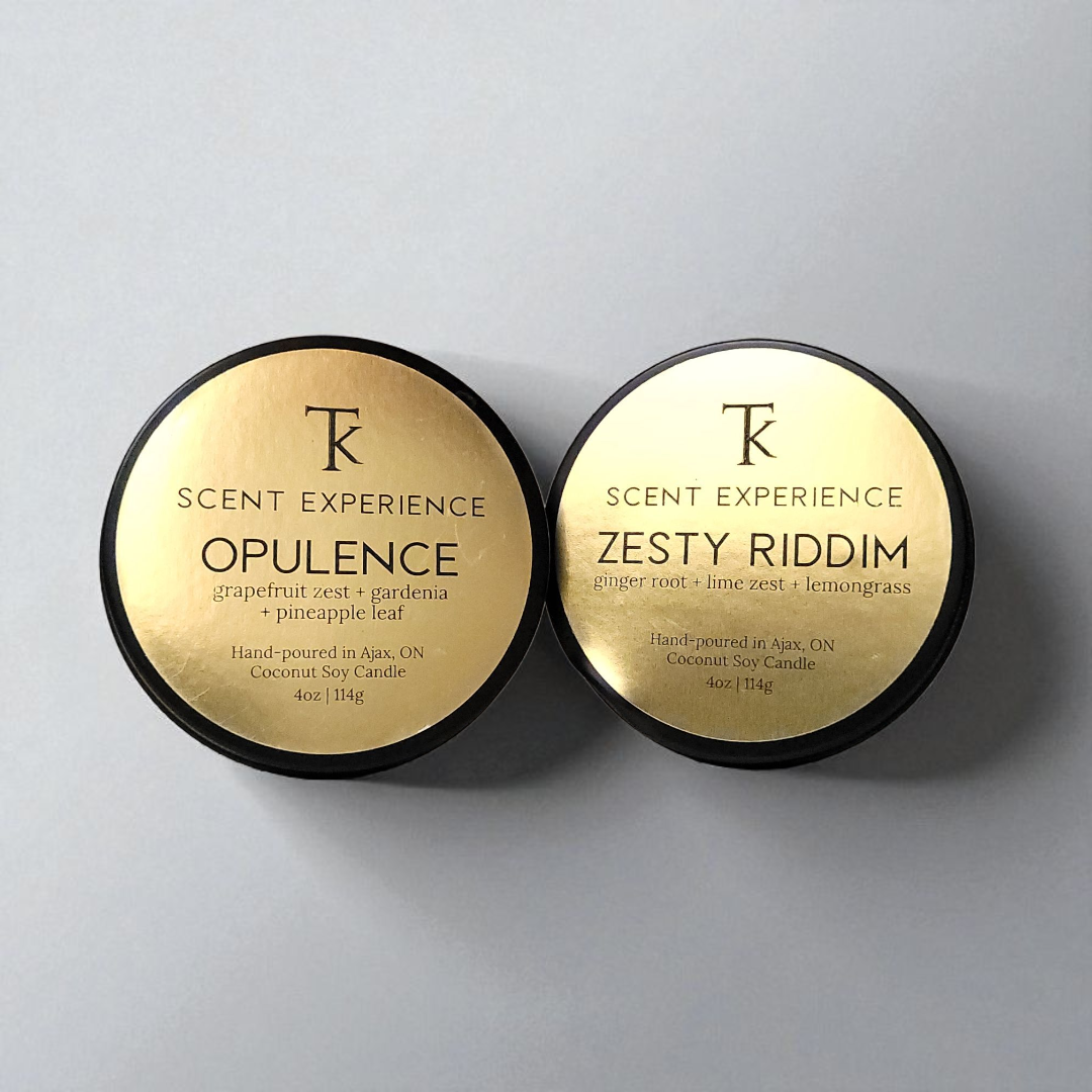 TRAVEL CANDLES, 4OZ