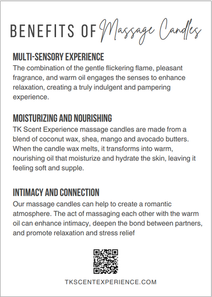 Benefits of massage candle