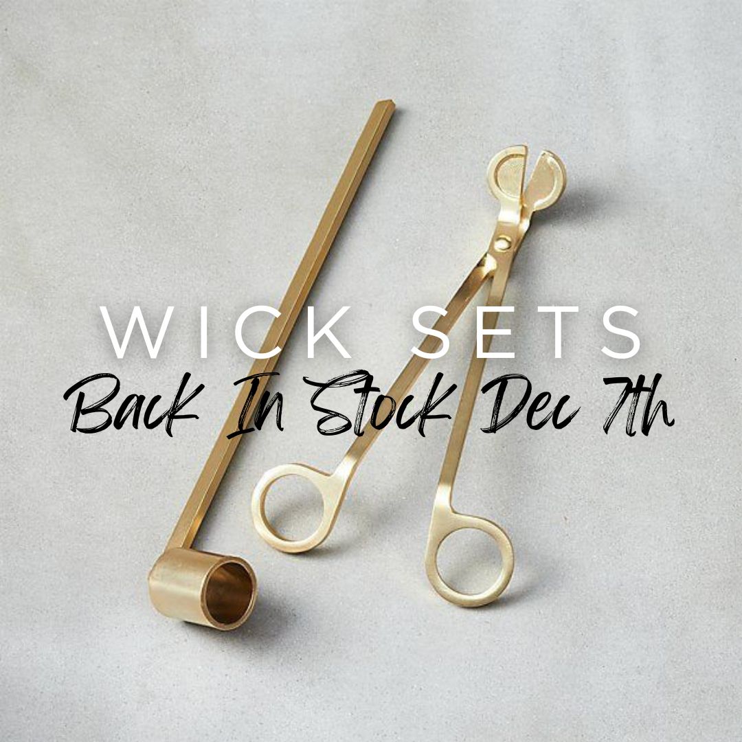 WICK TRIMMER & CANDLE SNUFFER SET